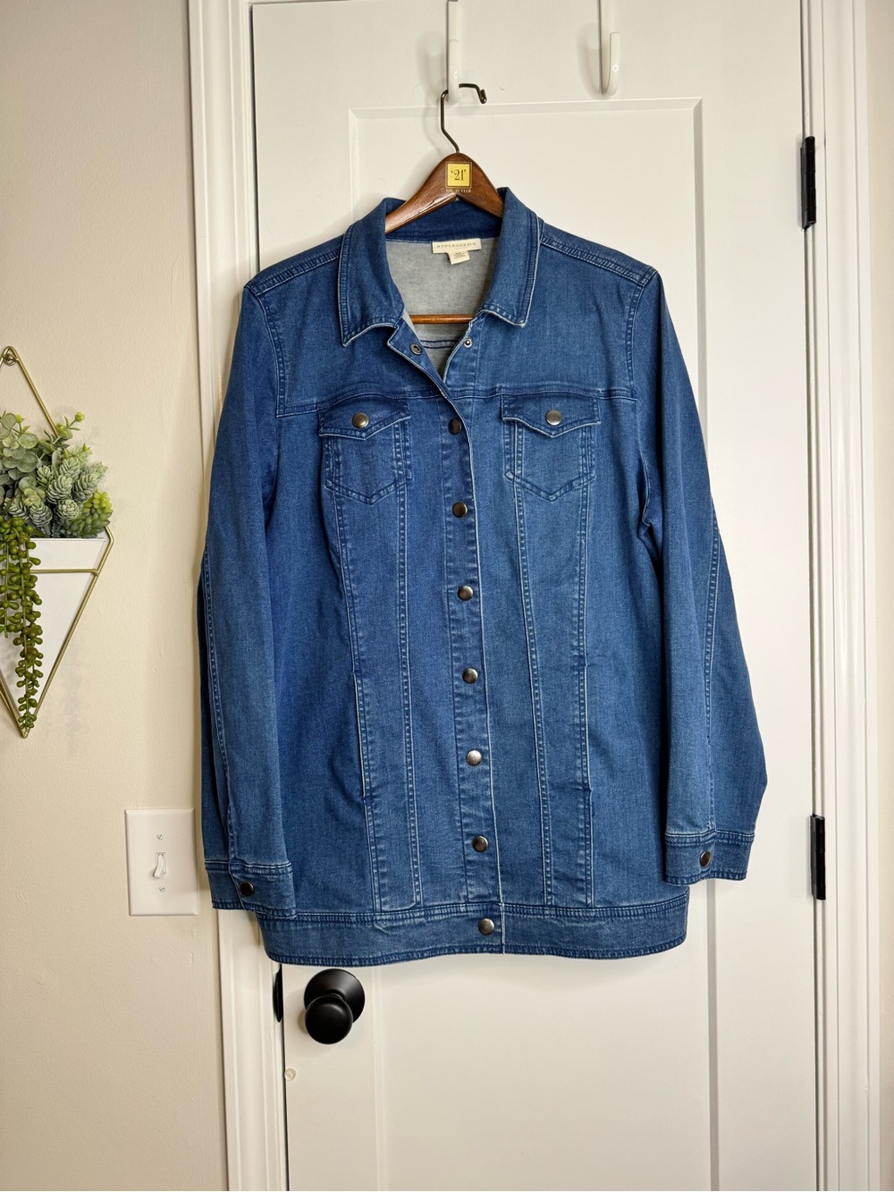 Appleseed Longer Denim Jean Jacket